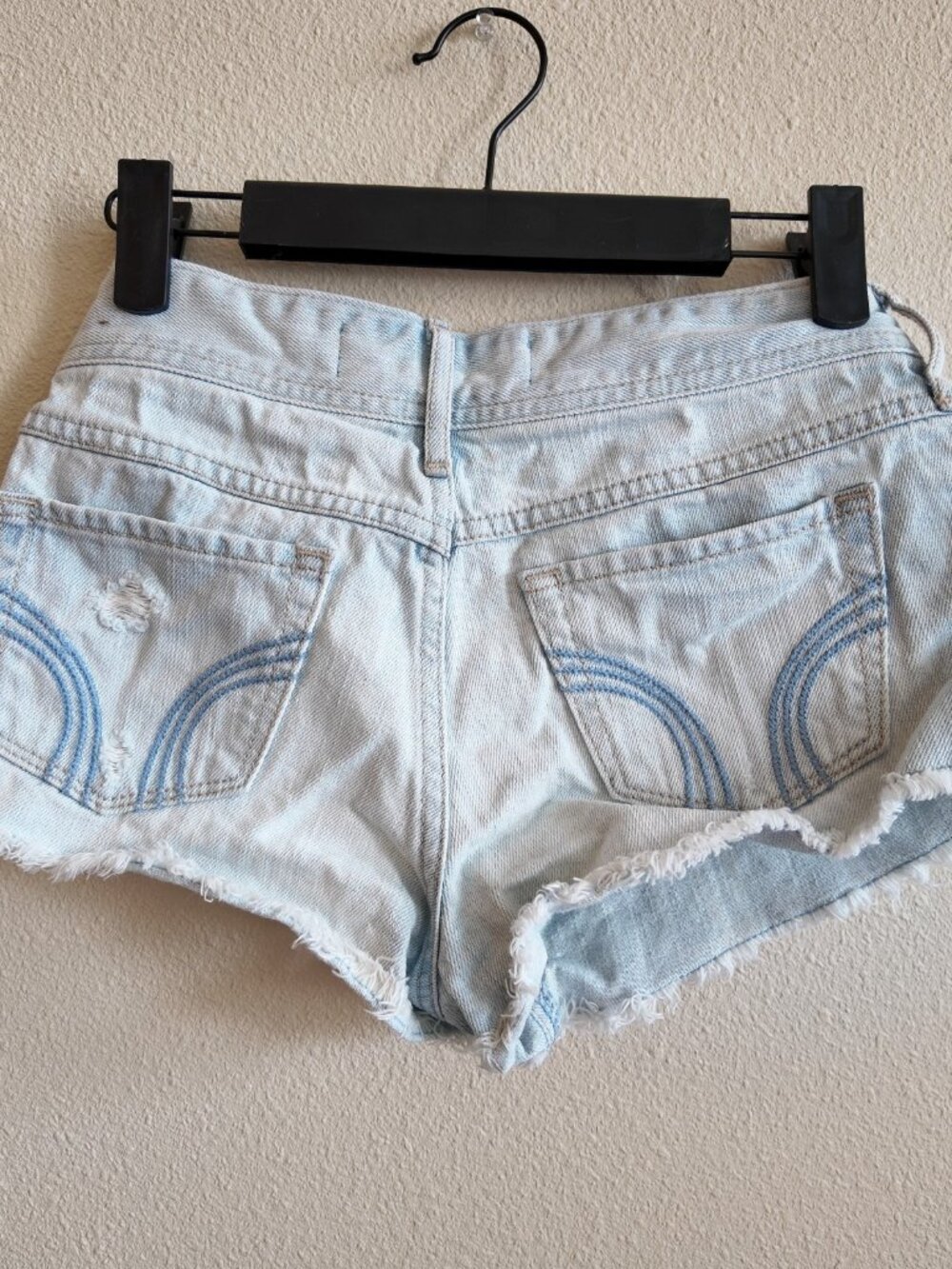 y2K Hollister lowrise short short size 1